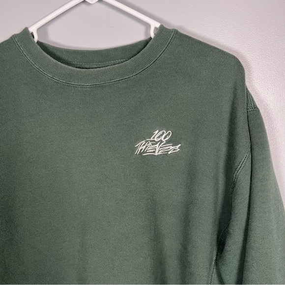 100 Thieves crew neck long sleeve - Picture 6 of 6